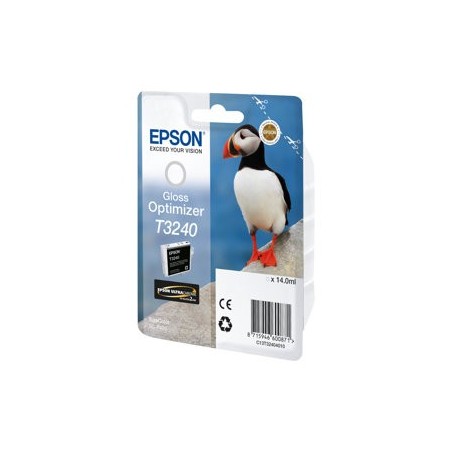 EPSON C13T32404010 Optymalizator połysku Epson T3240 14,0 ml 3 350 str SureColor SC-P400 EPSON C13T32404010 Optymalizator połysku Epson T3240 14,0 ml 3 350 str SureColor SC-P400