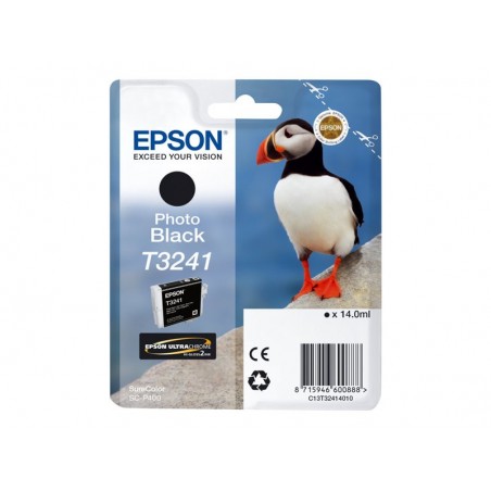 EPSON C13T32414010 Tusz Epson photo black T3241 14,0 ml 4 200 str SureColor SC-P400 EPSON C13T32414010 Tusz Epson photo black T3241 14,0 ml 4 200 str SureColor SC-P400