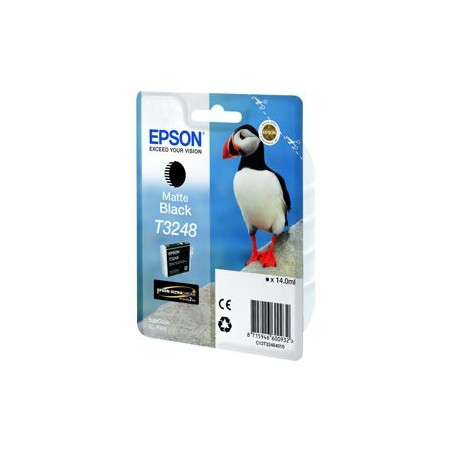 EPSON C13T32484010 Tusz Epson T3248 matte black 14,0 ml 650 str StylSureColor SC-P400 EPSON C13T32484010 Tusz Epson T3248 matte black 14,0 ml 650 str StylSureColor SC-P400