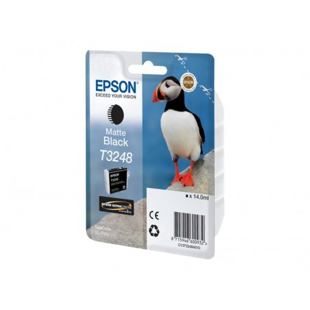 EPSON C13T32484010 Tusz Epson T3248 matte black 14,0 ml 650 str StylSureColor SC-P400 EPSON C13T32484010 Tusz Epson T3248 matte black 14,0 ml 650 str StylSureColor SC-P400