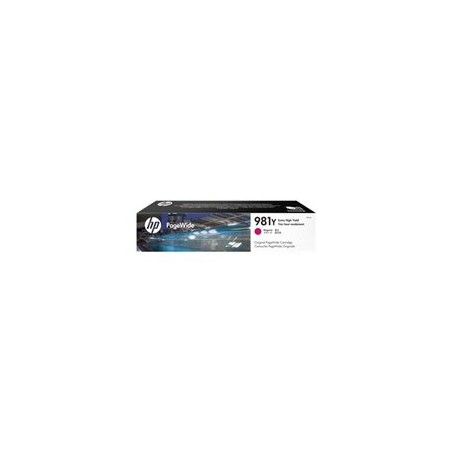HP 981Y Extra High Yield Magenta PageWide Cartridge HP 981Y Extra High Yield Magenta PageWide Cartridge