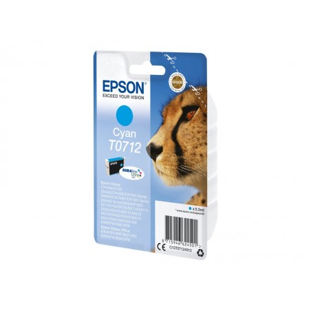 EPSON C13T07124012 Tusz Epson T0712 cyan DURABrite Stylus D78/92/120/DX4000/4050/4400/4450/500... EPSON C13T07124012 Tusz Epson T0712 cyan DURABrite Stylus D78/92/120/DX4000/4050/4400/4450/500...