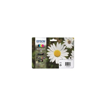 EPSON C13T18064012 Zestaw Epson T1806 CMYK MultiPack XP- 102/202/205/302/305/402/405/405WH EPSON C13T18064012 Zestaw Epson T1806 CMYK MultiPack XP- 102/202/205/302/305/402/405/405WH