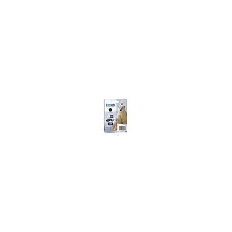 EPSON C13T26214012 Tusz Epson T2621 XL black Claria 12,2 ml XP-600/700/800 EPSON C13T26214012 Tusz Epson T2621 XL black Claria 12,2 ml XP-600/700/800