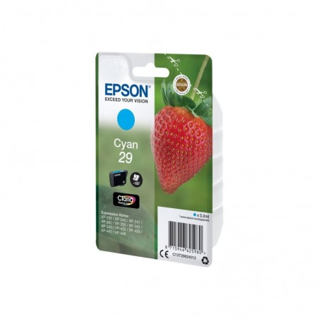 EPSON C13T29824012 Tusz Epson Singlepack cyan 29 Claria Home 3,2 ml EPSON C13T29824012 Tusz Epson Singlepack cyan 29 Claria Home 3,2 ml