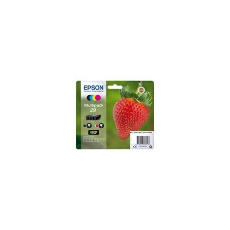 EPSON C13T29864012 Tusz Epson Strawberry Multipack Claria Home 4-color 29 14,9 ml EPSON C13T29864012 Tusz Epson Strawberry Multipack Claria Home 4-color 29 14,9 ml
