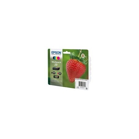 EPSON C13T29864012 Tusz Epson Strawberry Multipack Claria Home 4-color 29 14,9 ml EPSON C13T29864012 Tusz Epson Strawberry Multipack Claria Home 4-color 29 14,9 ml