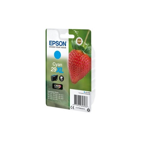 EPSON C13T29924012 Tusz Epson Singlepack cyan 29 Claria Home XL 6,4 ml EPSON C13T29924012 Tusz Epson Singlepack cyan 29 Claria Home XL 6,4 ml
