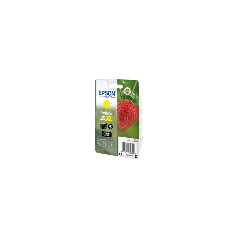 EPSON C13T29944012 Tusz Epson Singlepack yellow 29 Claria Home Tusz XL 6,4 ml