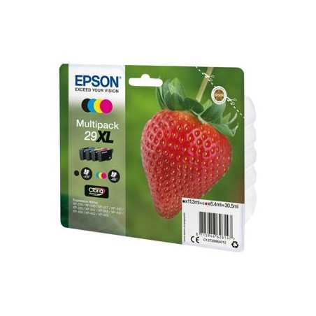 EPSON C13T29964012 Tusz Epson Claria Home Multipack 4-color 29XL 30,5 ml EPSON C13T29964012 Tusz Epson Claria Home Multipack 4-color 29XL 30,5 ml