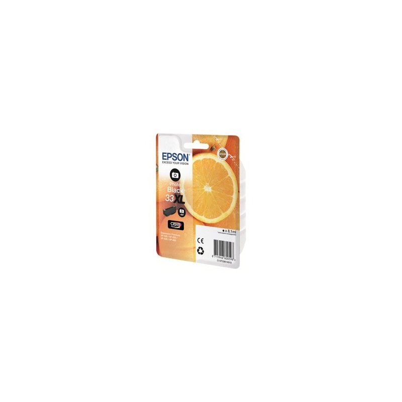 EPSON C13T33614012 Tusz Epson photo black 33XL Claria Premium