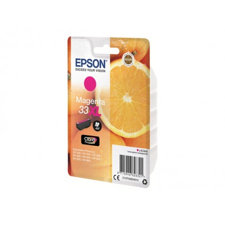EPSON C13T33634012 Tusz Epson T3362 magenta 33XL 8,9 ml XP-530/540/630/635/640/645/830/900 EPSON C13T33634012 Tusz Epson T3362 magenta 33XL 8,9 ml XP-530/540/630/635/640/645/830/900