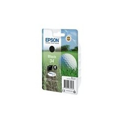 EPSON C13T34614010 Tusz EPSON Golf ball Singlepack Black 34 DURABrite Ultra 6,1 ml EPSON C13T34614010 Tusz EPSON Golf ball Singlepack Black 34 DURABrite Ultra 6,1 ml