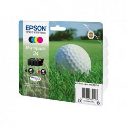 EPSON C13T34664010 Tusz EPSON Golf ball Multipack 34 4-colors DURABrite Ultra 18,7 ml EPSON C13T34664010 Tusz EPSON Golf ball Multipack 34 4-colors DURABrite Ultra 18,7 ml