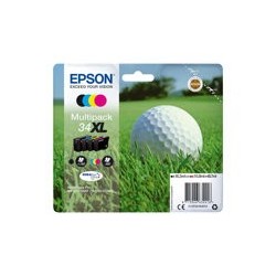 EPSON C13T34764010 Tusz Epson Golf ball Multipack 34XL 4-colors DURABrite Ultra 48,7 ml EPSON C13T34764010 Tusz Epson Golf ball Multipack 34XL 4-colors DURABrite Ultra 48,7 ml