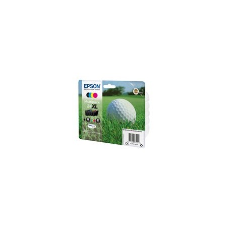 EPSON C13T34764010 Tusz Epson Golf ball Multipack 34XL 4-colors DURABrite Ultra 48,7 ml EPSON C13T34764010 Tusz Epson Golf ball Multipack 34XL 4-colors DURABrite Ultra 48,7 ml