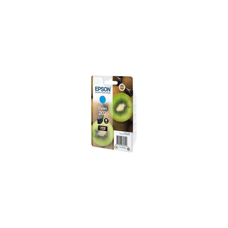 EPSON C13T02F24010 Tusz Epson singlepack 202 cyan 4,1ml Claria premium