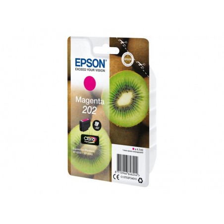 EPSON C13T02F34010 Tusz Epson singlepack 202 magenta 4,1ml Claria premium EPSON C13T02F34010 Tusz Epson singlepack 202 magenta 4,1ml Claria premium