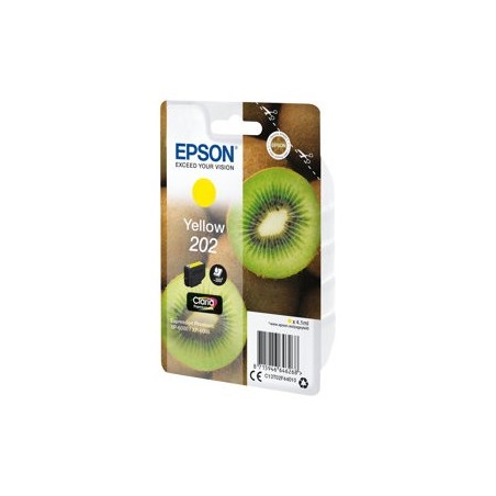 EPSON C13T02F44010 Tusz Epson singlepack 202 yellow 4,1ml Claria premium EPSON C13T02F44010 Tusz Epson singlepack 202 yellow 4,1ml Claria premium