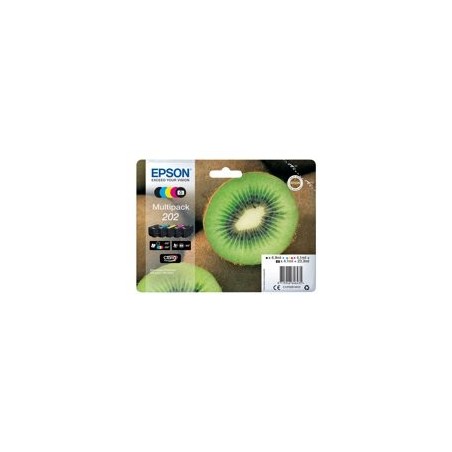 EPSON C13T02E74010 Tusz Epson Kiwi Multipack 202 CMYK+photo black Claria Premium EPSON C13T02E74010 Tusz Epson Kiwi Multipack 202 CMYK+photo black Claria Premium