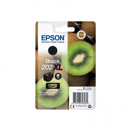 EPSON C13T02G14010 Tusz Epson black 202XL 13,8ml Claria Premium EPSON C13T02G14010 Tusz Epson black 202XL 13,8ml Claria Premium