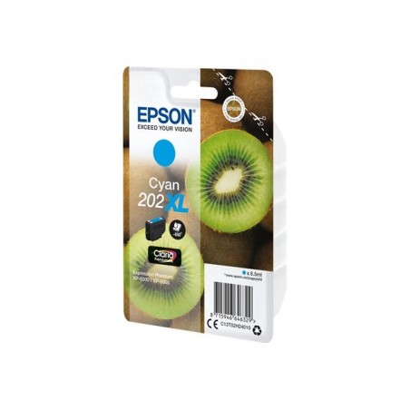 EPSON C13T02H24010 Tusz Epson singlepack 202XL cyan 8,5ml Claria premium EPSON C13T02H24010 Tusz Epson singlepack 202XL cyan 8,5ml Claria premium