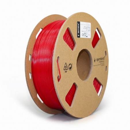 Filament drukarki 3D PETG/1.75mm/1kg/czerwony Filament drukarki 3D PETG/1.75mm/1kg/czerwony