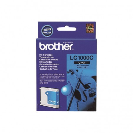 BROTHER LC1000C Tusz Brother LC1000C cyan 400str DCP330C / DCP540CN / MFC5460CN