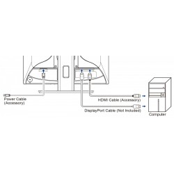 Monitor 19 cali B1980S-W1 HDMI,DP.PIVIOT,HAS/150mm 