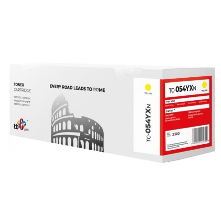 Toner do Canon LBP 620C 054H TC-054YXN żółty 100% nowy Toner do Canon LBP 620C 054H TC-054YXN żółty 100% nowy