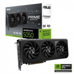 Karta graficzna GeForce RTX 5050 PRIME 8G OC GDDR6 128BIT DP/HDMI Karta graficzna GeForce RTX 5050 PRIME 8G OC GDDR6 128BIT DP/HDMI