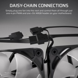 Wentylator RS120-R ARGB 120mm 3-pak Wentylator RS120-R ARGB 120mm 3-pak