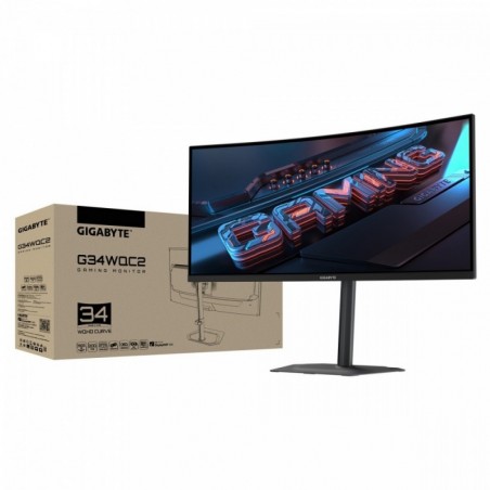 Monitor 34 cale G34WQC2 WQHD 200Hz 2DP 2HDMI Monitor 34 cale G34WQC2 WQHD 200Hz 2DP 2HDMI