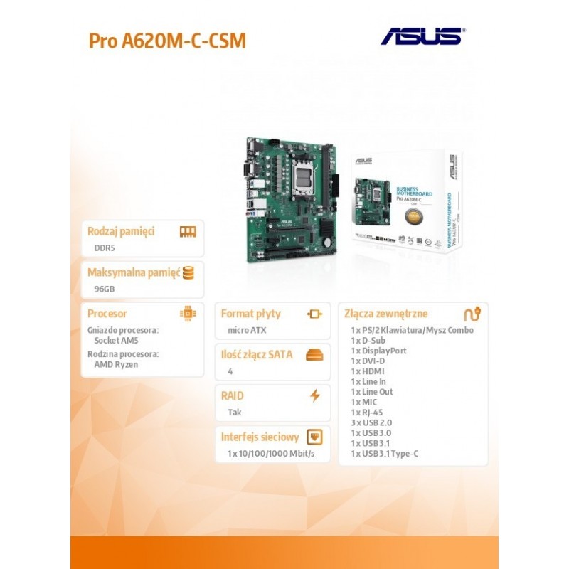 Płyta główna PRO A620M-C-CSM 