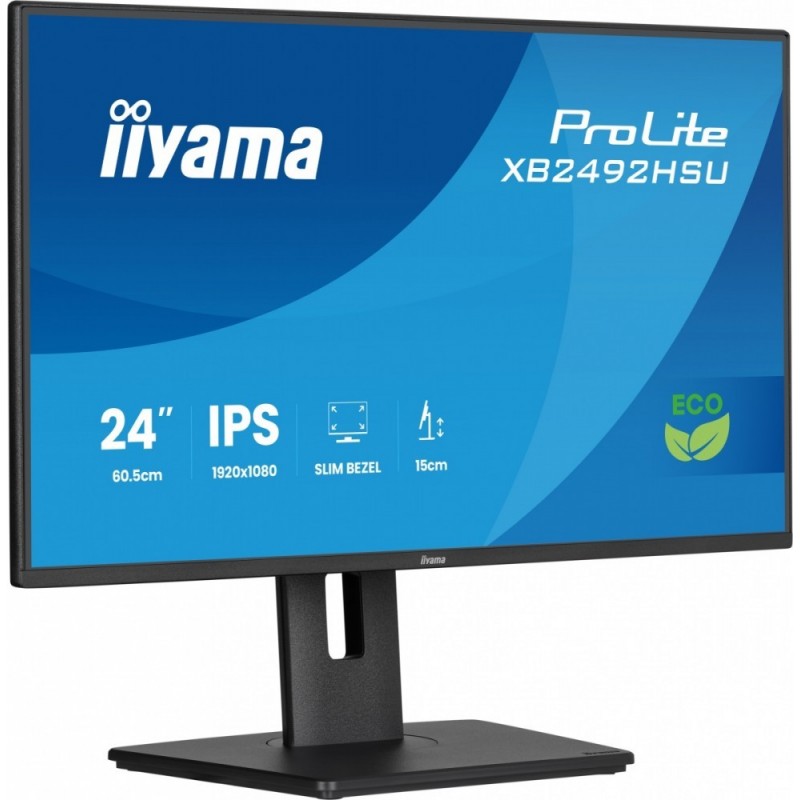 Monitor 24 cali XB2492HSU-B1 IPS,FHD,HDMI,DP,120Hz,300cd,4ms,        cienkie ramki, 1500:1, ErP B, USB HUBx2  Monitor 24 cali XB2492HSU-B1 IPS,FHD,HDMI,DP,120Hz,300cd,4ms,        cienkie ramki, 1500:1, ErP B, USB HUBx2