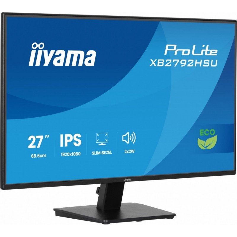 Monitor 27 cali X2792HSU-B1 IPS,FHD,HDMI,DP,120Hz,350cd,4ms,         cienkie ramki, 1500:1, ErP B, USB HUBx2 Monitor 27 cali X2792HSU-B1 IPS,FHD,HDMI,DP,120Hz,350cd,4ms,         cienkie ramki, 1500:1, ErP B, USB HUBx2
