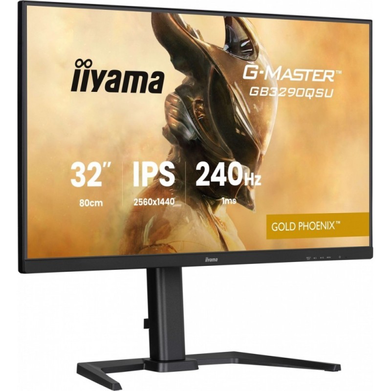Monitor 32 cale GB3290QSU-B1 1ms,IPS,240Hz,2xHDMI,DP,400cd,1000:1, USB HUBx4, 2x2W, HAS, Monitor 32 cale GB3290QSU-B1 1ms,IPS,240Hz,2xHDMI,DP,400cd,1000:1, USB HUBx4, 2x2W, HAS,