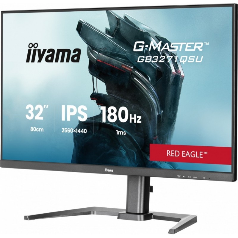 Monitor 31.5 cala GB3271QSU-B2 1ms,IPS,180Hz,2x HDMI,DP,400cd,FreeSync QHD,2x USB(3.2),2x USB-C,2x 4.5W,HAS-150mm Monitor 31.5 cala GB3271QSU-B2 1ms,IPS,180Hz,2x HDMI,DP,400cd,FreeSync QHD,2x USB(3.2),2x USB-C,2x 4.5W,HAS-150mm