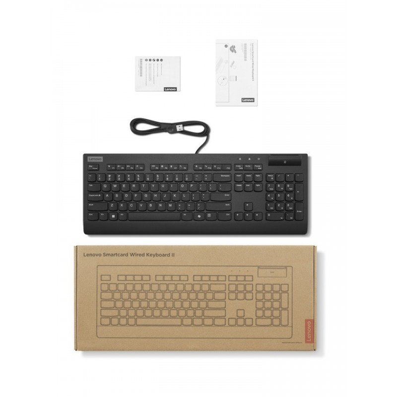 Klawiatura Smartcard Wired keyboard II-US English with Euro symbol 4Y41R64689 Klawiatura Smartcard Wired keyboard II-US English with Euro symbol 4Y41R64689