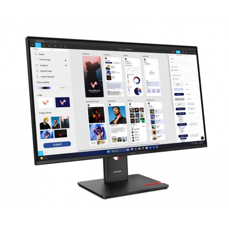 Monitor 31.5 ThinkVision T32UD-40 z kamerą 64B0ZAT1EU Monitor 31.5 ThinkVision T32UD-40 z kamerą 64B0ZAT1EU