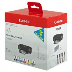 Canon oryginalny ink / tusz PGI-9, 1034B013, 1034B011, CMYK, multipack