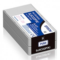 Epson oryginalny ink / tusz C33S020601, z SJIC22P(K), black