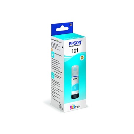 Epson oryginalny ink / tusz C13T03V24A, 101, cyan, 70ml Epson oryginalny ink / tusz C13T03V24A, 101, cyan, 70ml