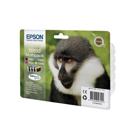 Epson oryginalny ink / tusz C13T08954010, CMYK, 3x3,5/5,8ml Epson oryginalny ink / tusz C13T08954010, CMYK, 3x3,5/5,8ml