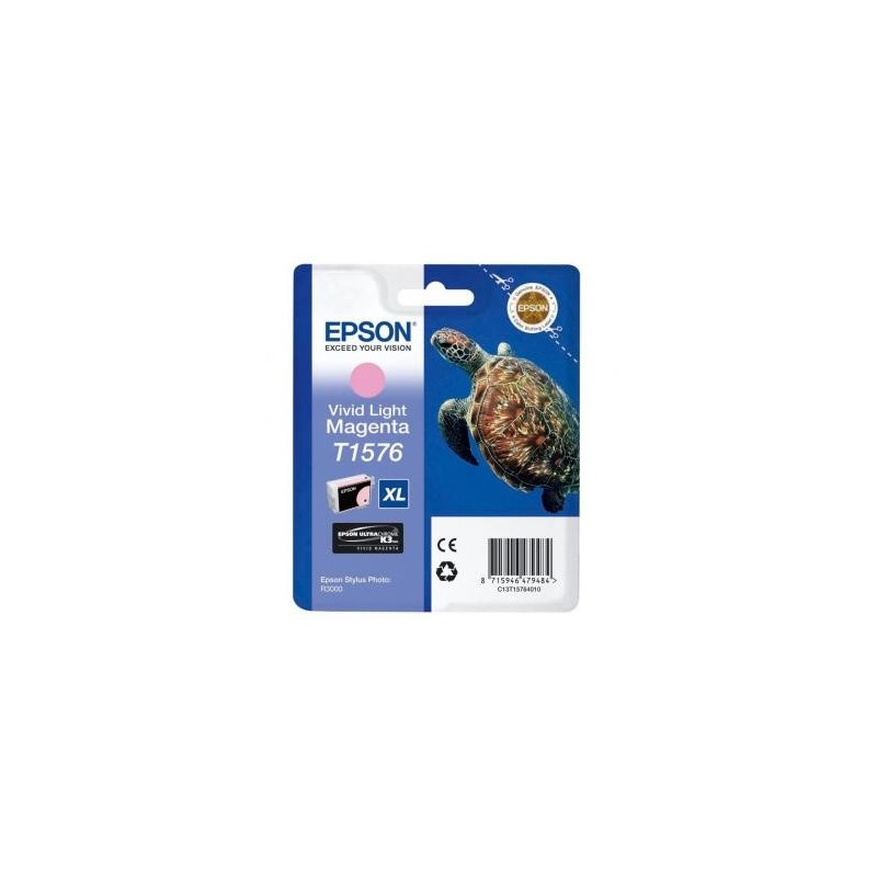 Epson oryginalny ink / tusz C13T15764010, light vivid magenta, 25,9ml