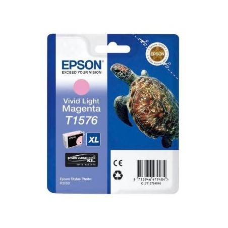 Epson oryginalny ink / tusz C13T15764010, light vivid magenta, 25,9ml Epson oryginalny ink / tusz C13T15764010, light vivid magenta, 25,9ml