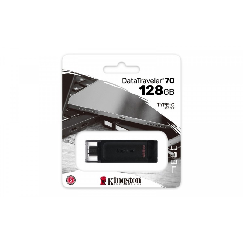 Pendrive DT70/128GB USB-C 3.2 Gen1 Pendrive DT70/128GB USB-C 3.2 Gen1