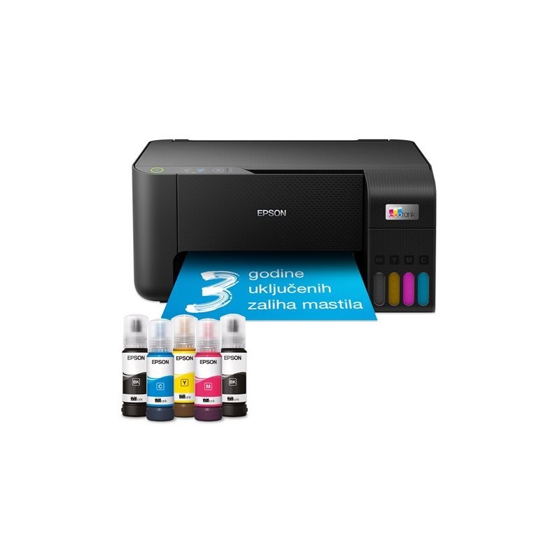 EPSON L3210 MFP ink Printer 3in1 print copy scan up to 10ppm - towar z uszkodzonym opakowaniem (P)