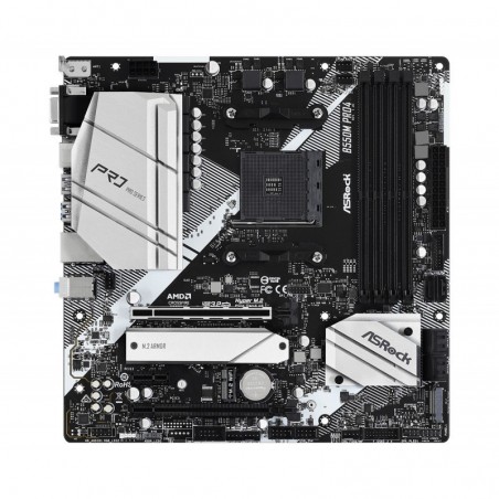 Płyta główna B550M Pro4 AM4 4DDR4 HDMI/DP/D-SUB M.2 mATX Płyta główna B550M Pro4 AM4 4DDR4 HDMI/DP/D-SUB M.2 mATX