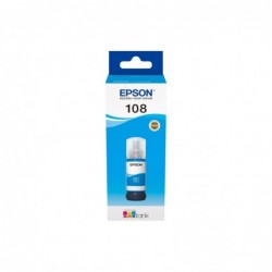 EPSON 108 EcoTank Cyan Ink Bottle EPSON 108 EcoTank Cyan Ink Bottle